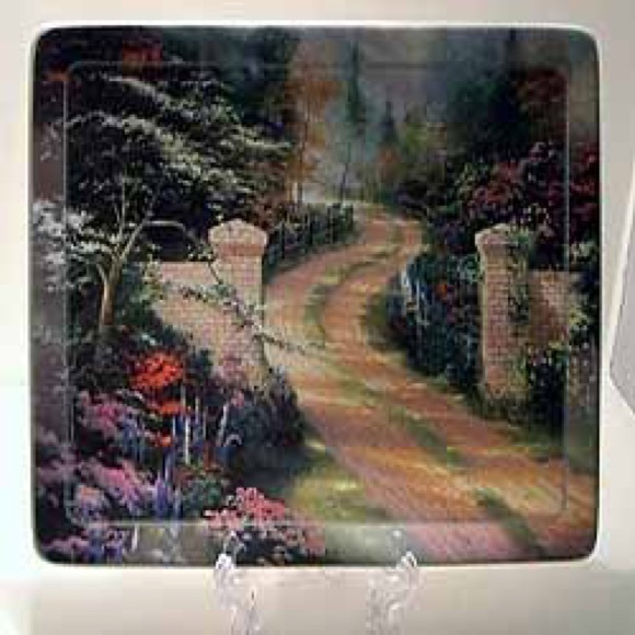 Set of 9 Thomas Kinkade - Nature’s Retreat collectible plates - Picture 5 of 16